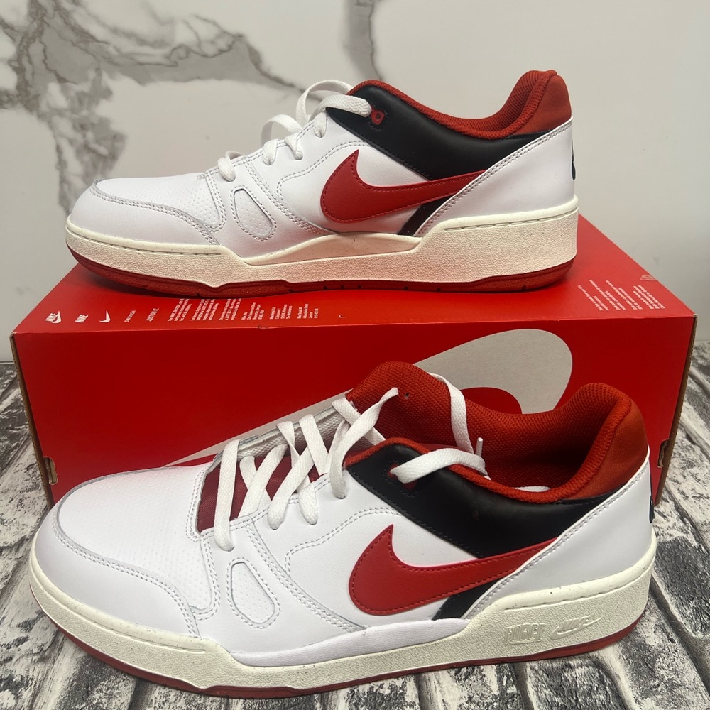 Nike FULL FORCE LOW Men's MYSTIC RED FB1362-102 Athletic Running Sneakers Sz 13